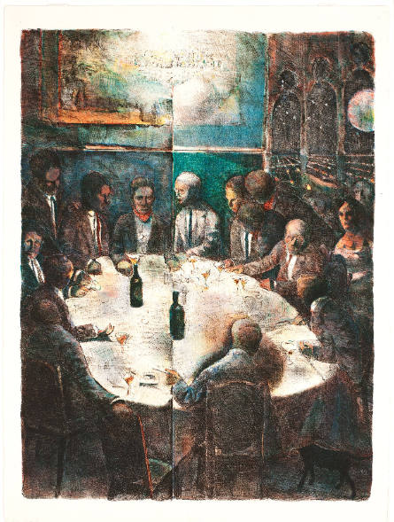La última cena del General Sandino [The Last Supper of General Sandino], from The Saga of Sandino