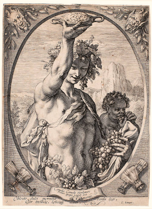 Bacchus in Half-Length