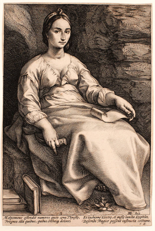 Melpomene, from The Nine Muses