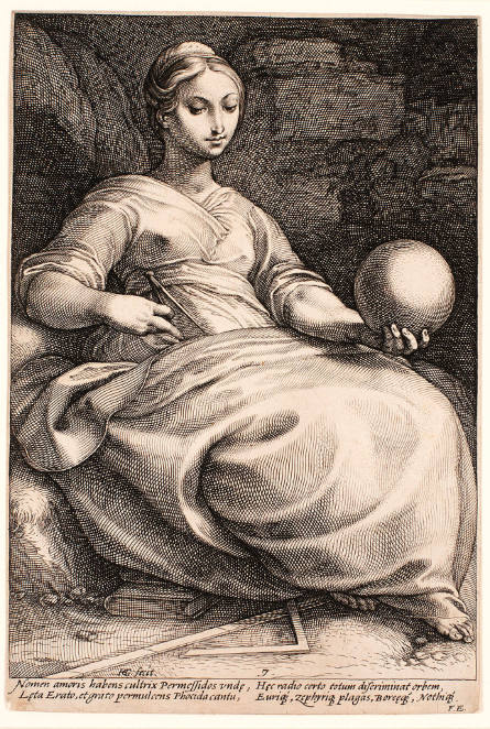 Erato, from The Nine Muses