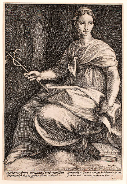 Polyhymnia, from The Nine Muses