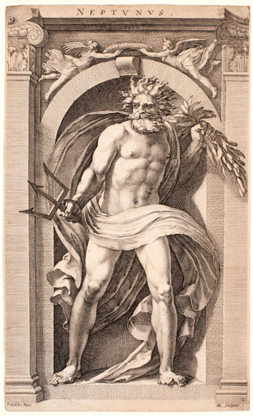 Neptune, plate 2 from Gods of Olympus