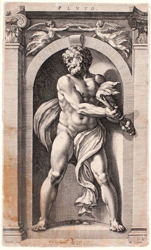 Pluto, plate 3, from Gods of Olympus