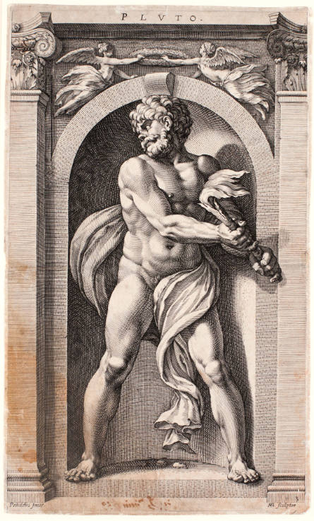 Pluto, plate 3, from Gods of Olympus