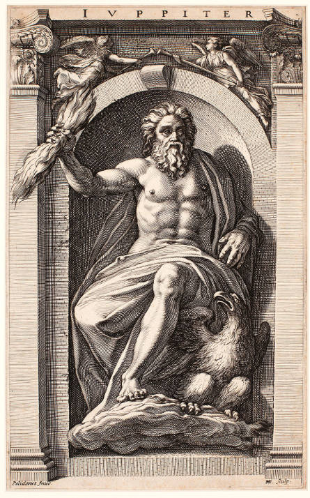 Jupiter, plate 6, from Gods of Olympus