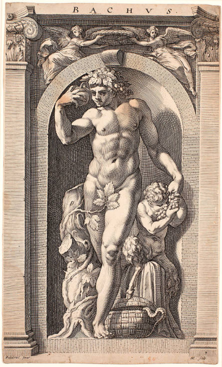 Bacchus, plate 7, from Gods of Olympus