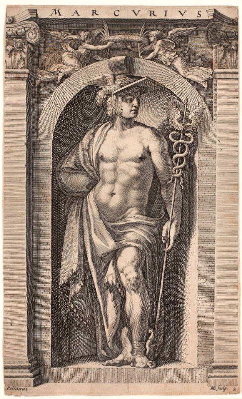 Mercury, plate 8, from Gods of Olympus