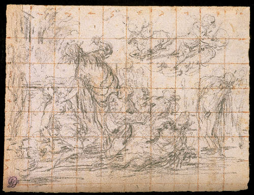 Sacrifice of Iphigenia (recto); Study for the Figure of Iphigenia (verso)