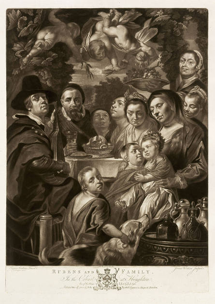 Rubens and Family, after Jacob Jordaens