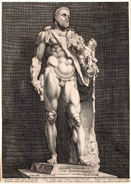 Commodus as Hercules, after the Antique