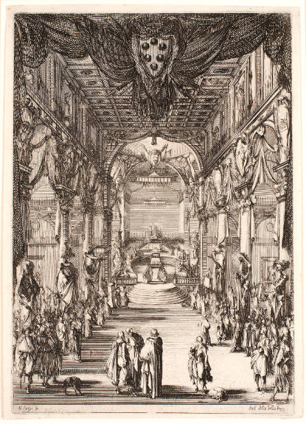 Obsequies of Francesco de'Medici, after Giulio Parigi