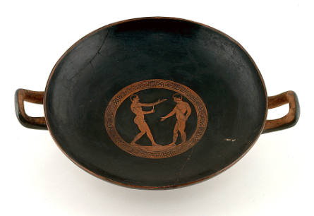 Red-Figure Kylix - Type B (Wine Cup)