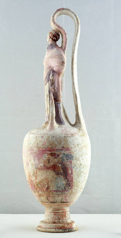 Polychrome Oinochoe (Wine Pitcher)