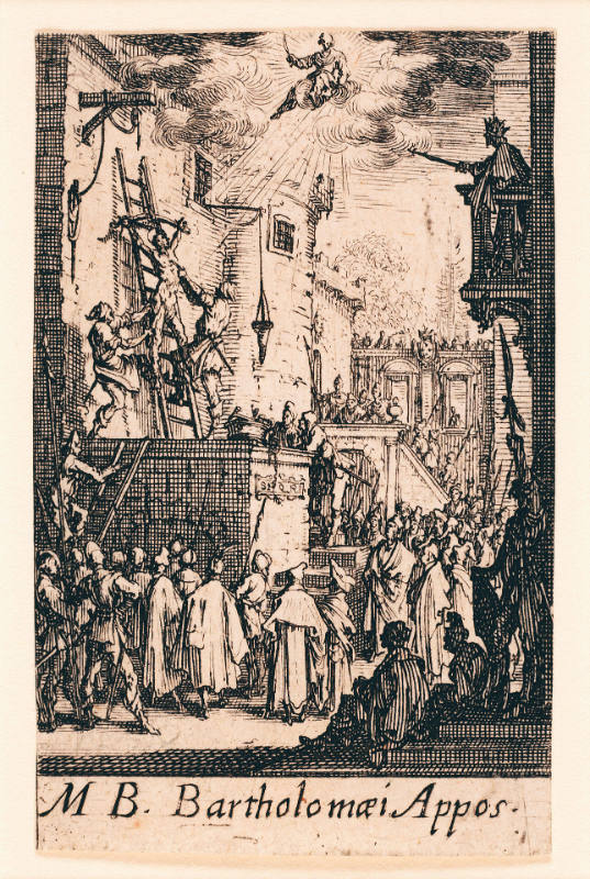 Martyre de S. Barthélemy [Martyrdom of St. Bartholomew], from Les Petits Apôtres [The Little Apostles]