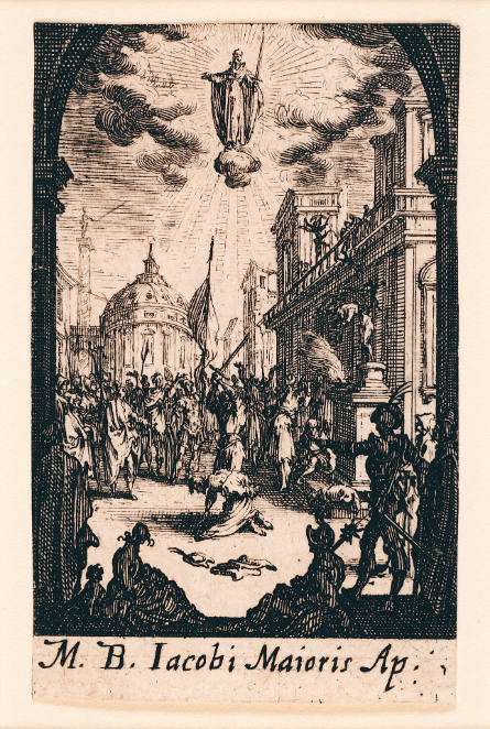 Martyre de S. Jacques le Majeur [Martyrdom of St. James the Greater], from Les Petits Apôtres [The Little Apostles]