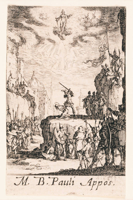 Martyre de S. Paul [Martyrdom of St. Paul], from Les Petits Apôtres [The Little Apostles]