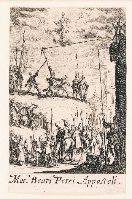 Martyre de S. Pierre [Martyrdom of St. Peter], from Les Petits Apôtres [The Little Apostles]