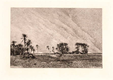 Le Simoun, after Eugène Fromentin