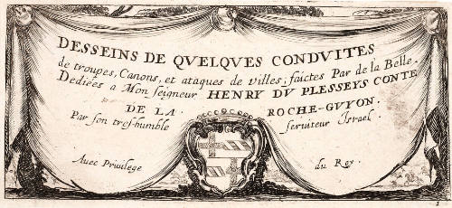 Frontispiece, from Dessins de quelques conduites de troupes [Drawings of Troop Conduct]