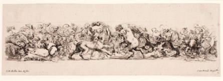 Frieze ofGrapevines with Putti, Satyrs and Lions, plate 11 from Ornamenti di fregi e fogliami [Ornaments with Friezes and Foliage]