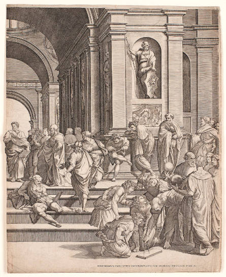 The School of Athens, after Raphael