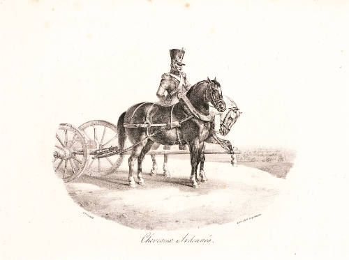 Chevaux des Ardennes [Horses of Ardennes], from Etudes de chevaux d'après nature [Studies of Horses from Nature]