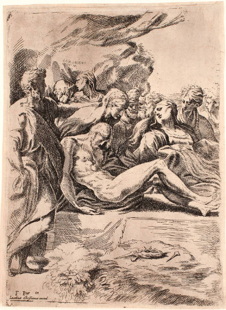Entombment, after Guido Reni, after Parmigianino