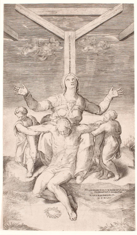 Pietà for Vittoria Colonna, after Michelangelo