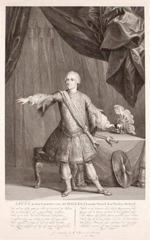 Jan Punt in the Role of Achilles