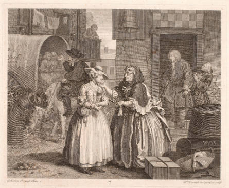 Plate I, from A Harlot's Progress