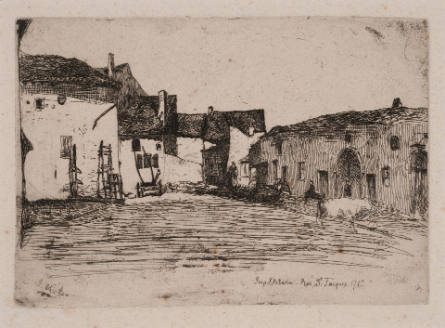 Liverdun, from The French Set or Twelve Etchings from Nature