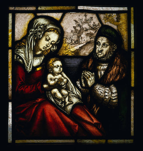 Virgin and Child Adored by Frederick the Wise of Saxony, after Lucas Cranach the Elder