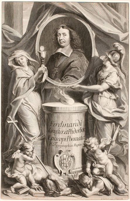 Ferdinand, Bishop of Paderborn, after Charles Le Brun