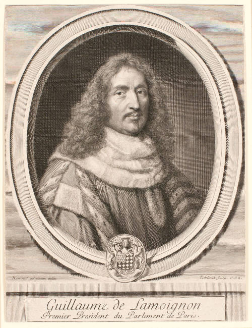 Guillaume de Lamoignon, after Robert Nanteuil