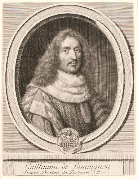 Guillaume de Lamoignon, after Robert Nanteuil