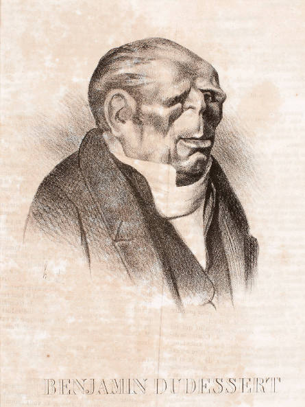 Benjamin-Delessert, en Buste, in Le Charivari, 26 October 1833