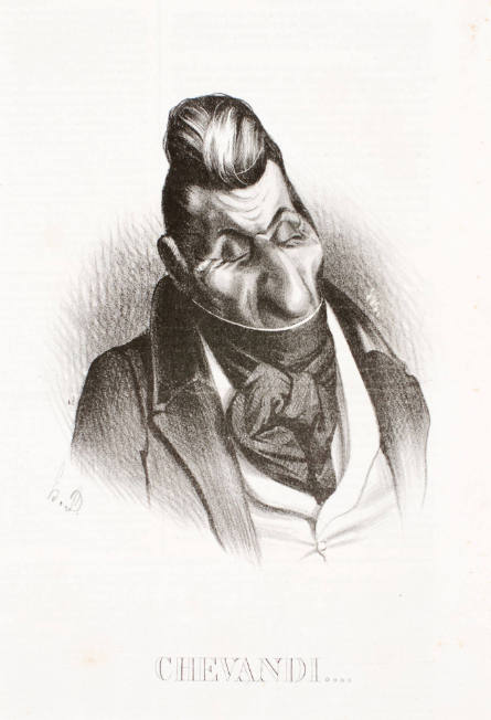 Chevandier de Valdrome, en Buste, in Le Charivari, 20 June 1833