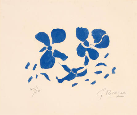 Untitled (blue flowers)