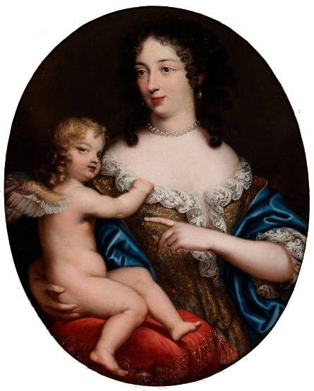Portrait of a Lady as Venus with Cupid