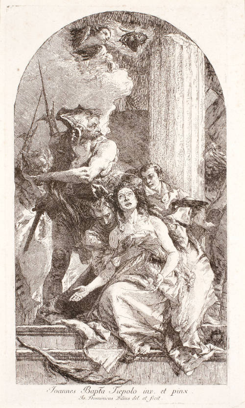 Martyrdom of Saint Agatha, after Giovanni Battista Tiepolo