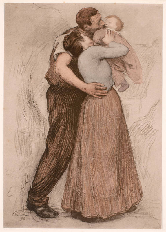 Le Baiser [The Kiss], from L'Estampe moderne [The Modern Print]