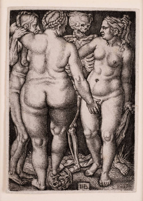 Death and Three Nude Women