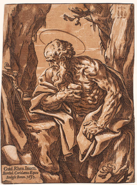 Saint Jerome, after Guido Reni