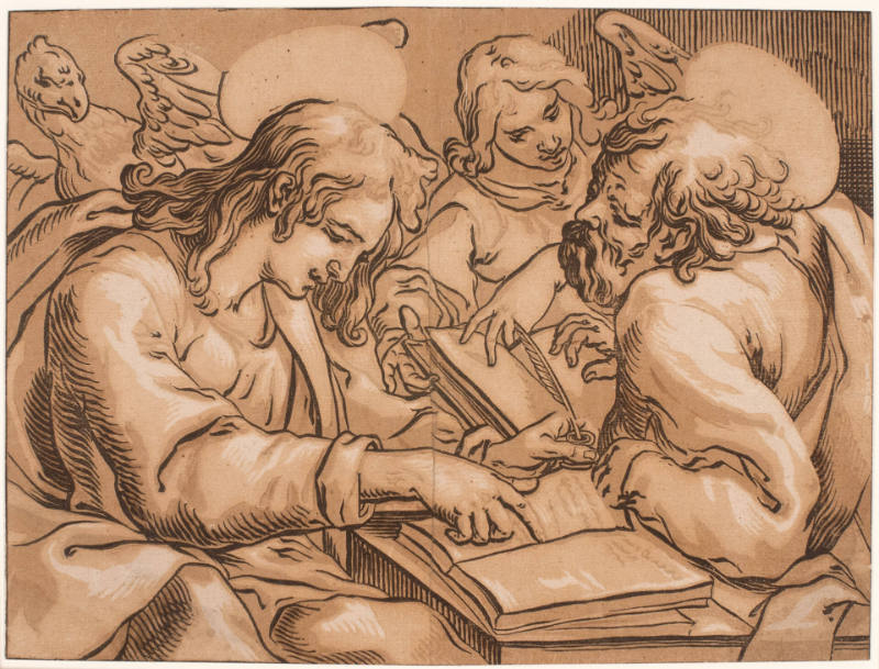 Saint Matthew and Saint John, after Georges Lallemand