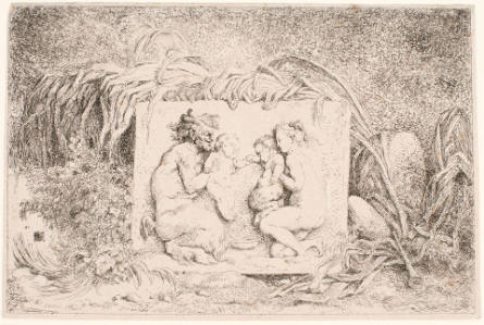 The Satyr’s Family, plate 2 from Bacchanales series