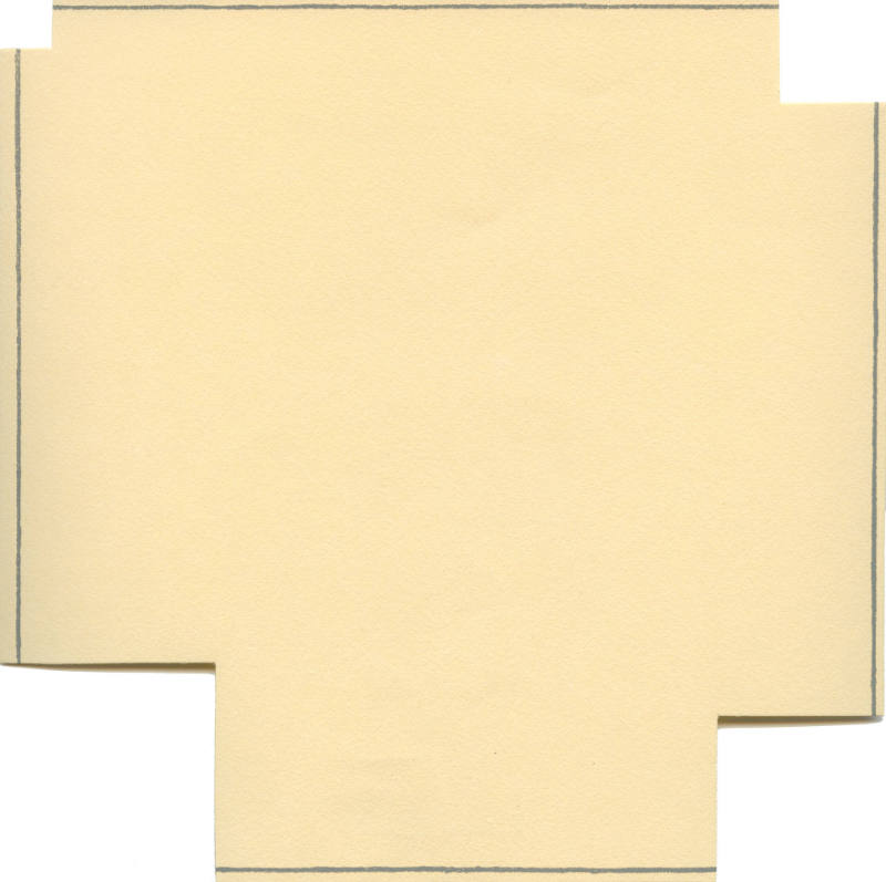 A Square with Four Squares Cut Away, from Rubber Stamp Portfolio