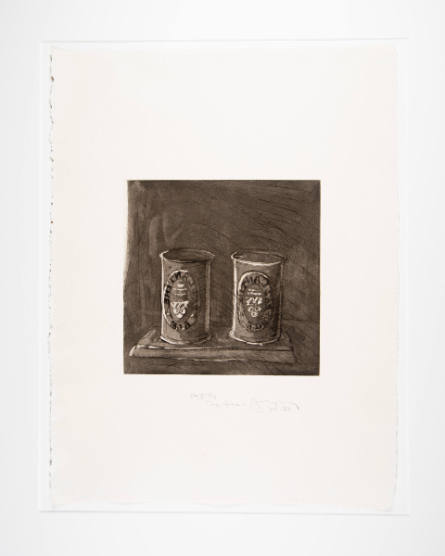 Ale Cans, from 1st Etchings, 2nd State