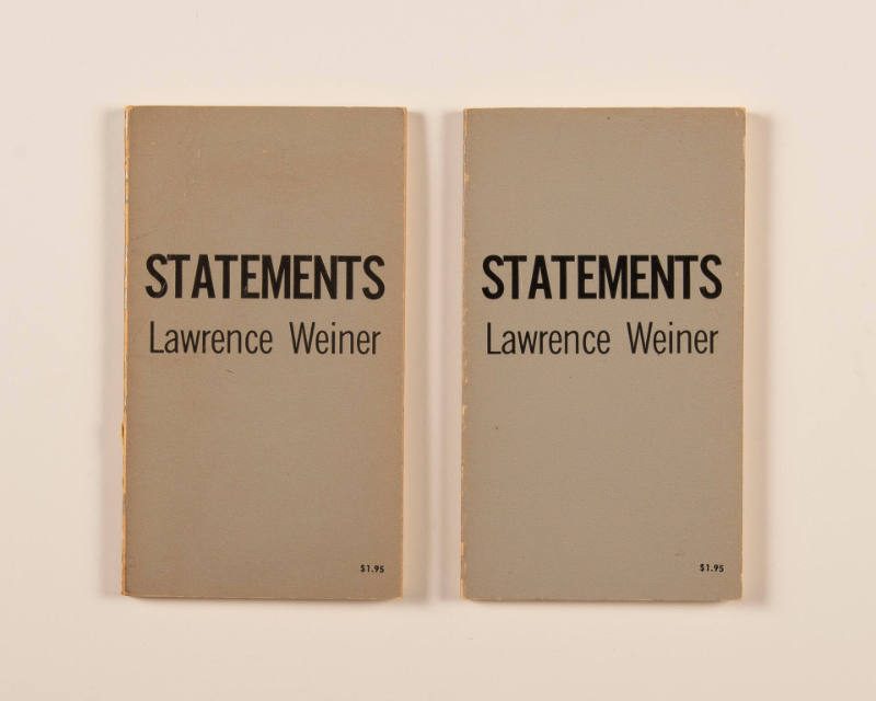 Two copies of "Statements"