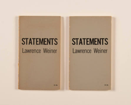 Two copies of "Statements"