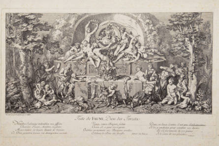 Feste de Faune, Dieu des Forests [Festival of Faun, God of the Forests], from Les quatre fêtes satyriques [The Four Satyric Festivals]